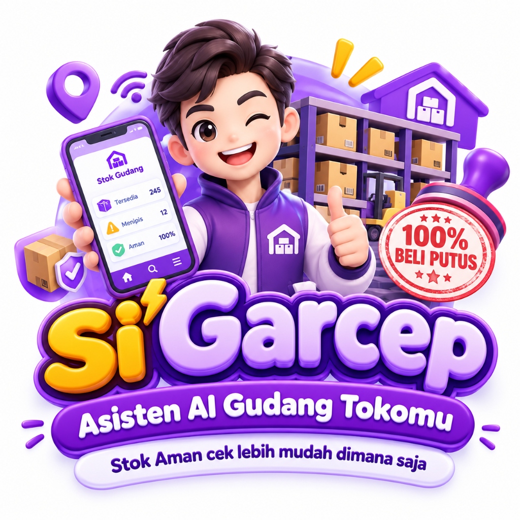 Si Garcep - Asisten AI Gudang Tokomu
