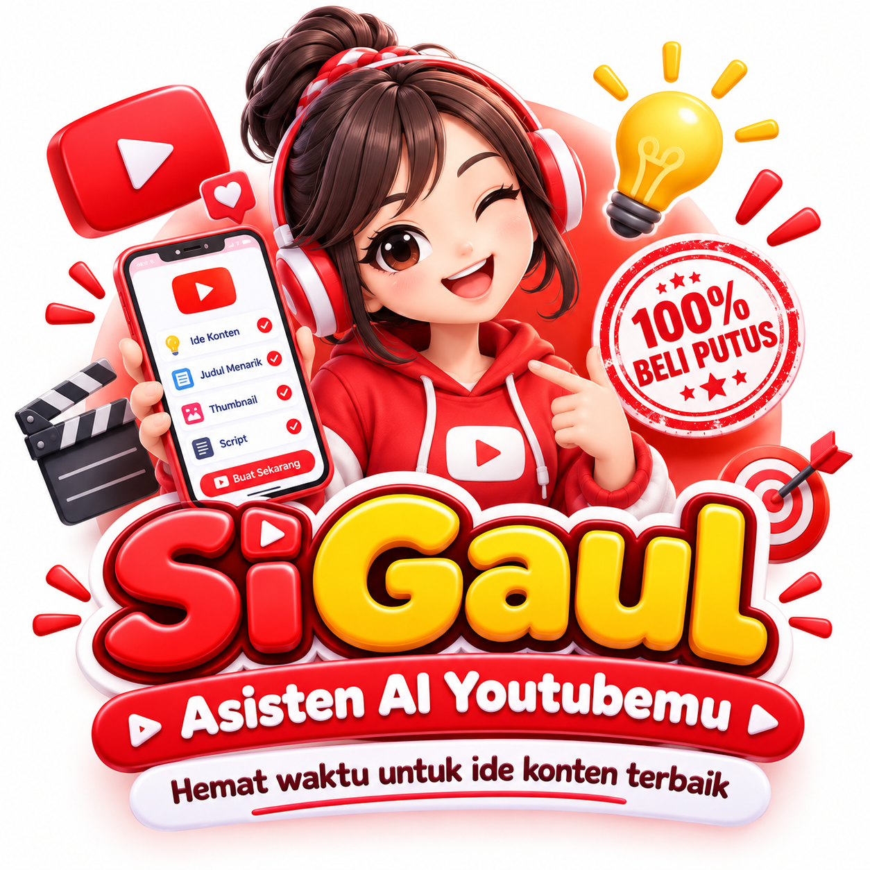 Si Gaul - Asisten AI Studio Konten Video