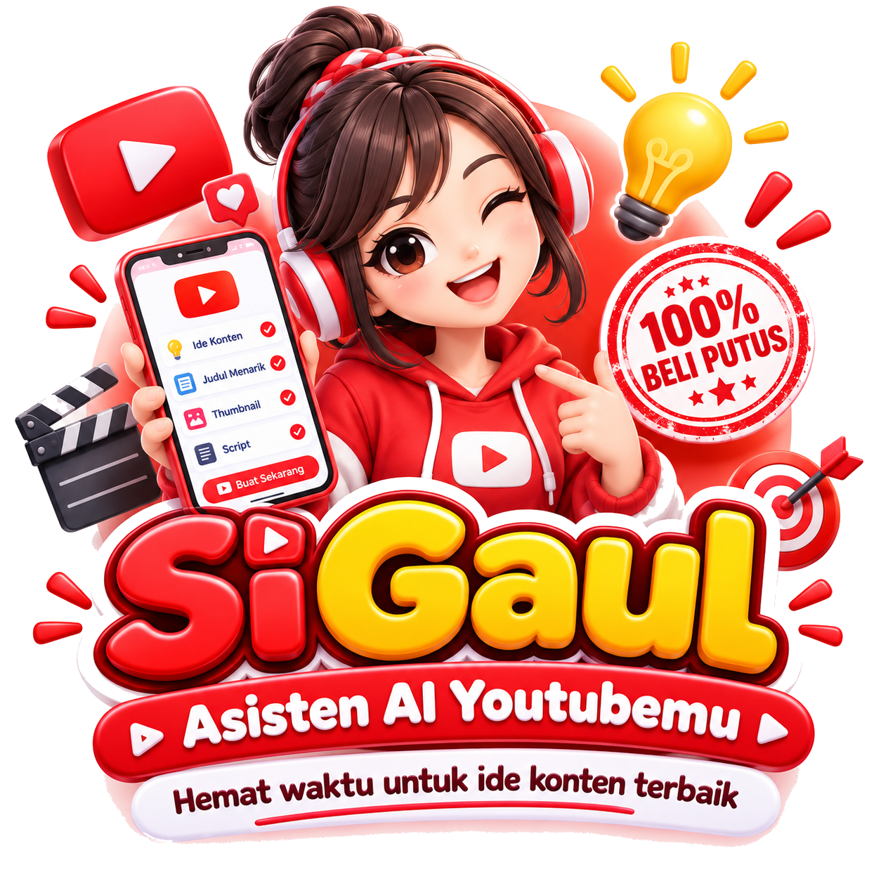 Si Gaul AI — Studio Konten