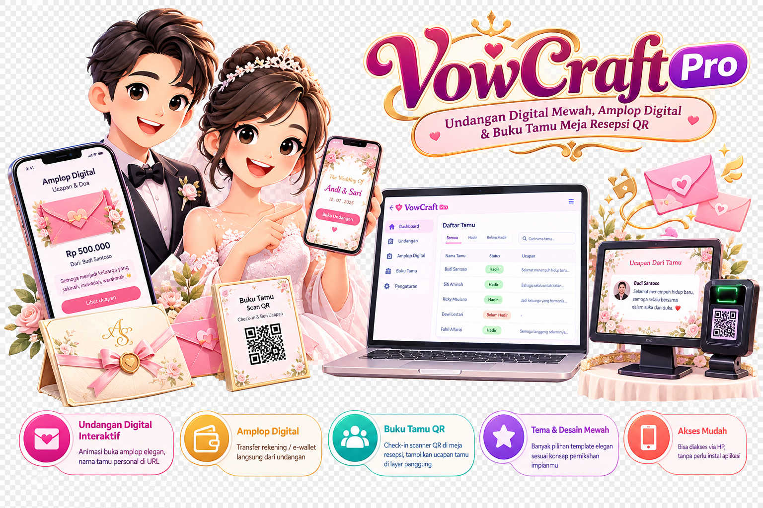 VowCraft Pro Undangan Digital